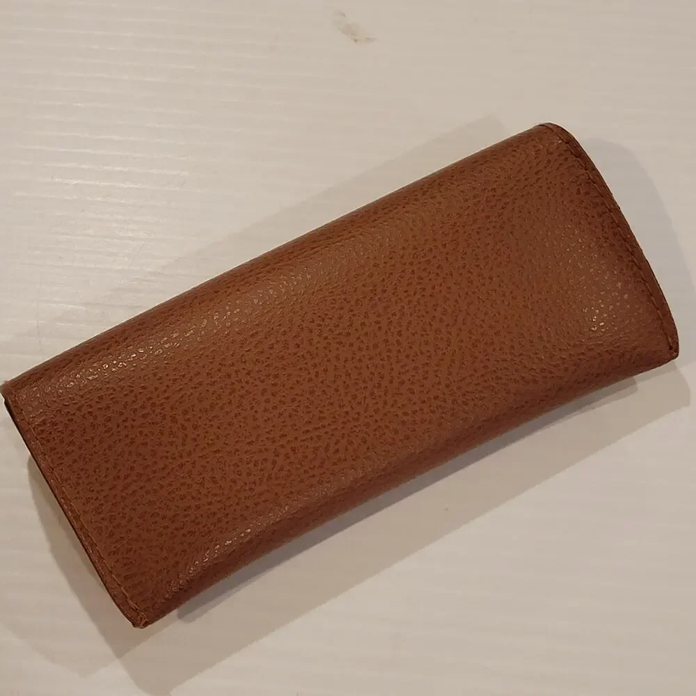 Ray-Ban faux leather sunglasses eyeglasses case brown 0305